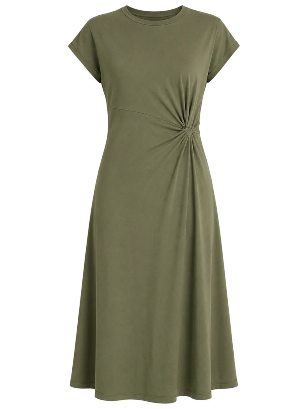 Frida Twist Side Midi Dress by Nation Los Angeles NWT Size Small